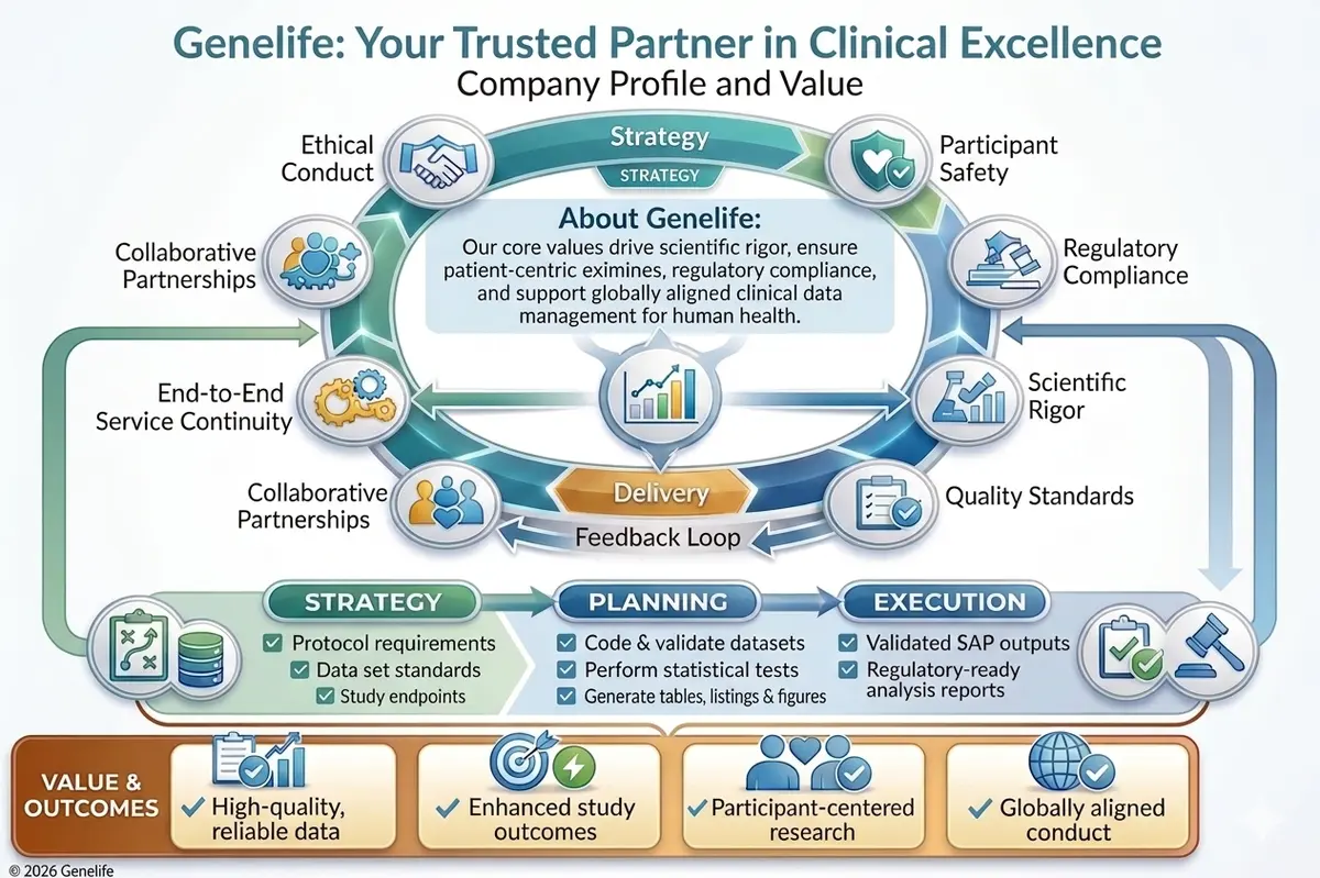 Genelife: Your Trusted Partner in Clinical Excellence — Strategy, Planning, Execution, CRO India